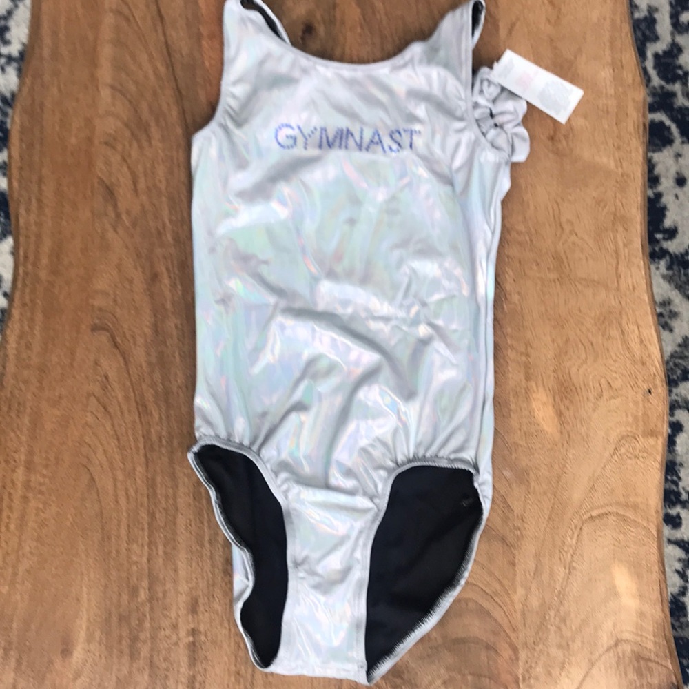 Gymnastics Leotard with Scrunchie
